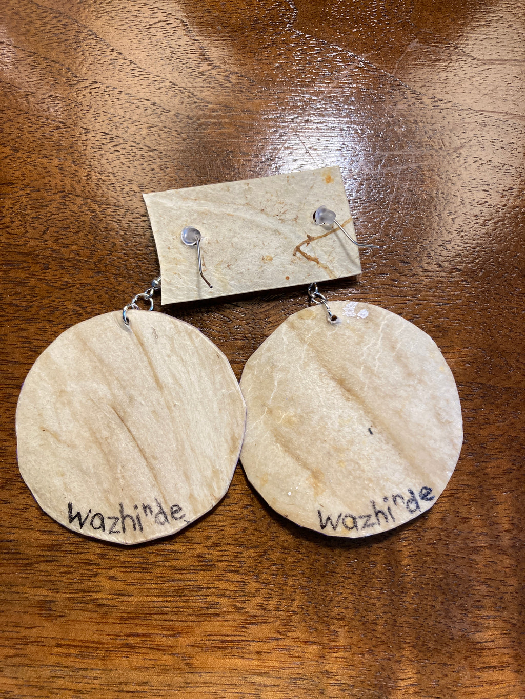 Prairie Rose parfleche earings
